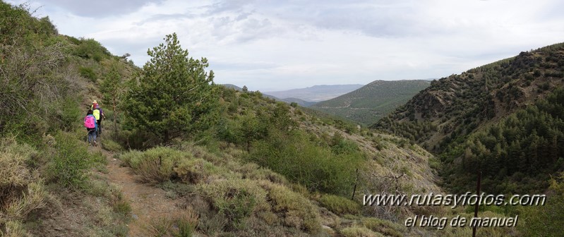 Almirez - La Cumbre - Cruz del Pescadero - Piedra Horadada - Tajo de la Querencia - Tajo de la Cruz