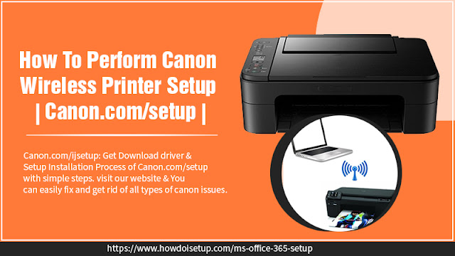 canon wireless printer setup