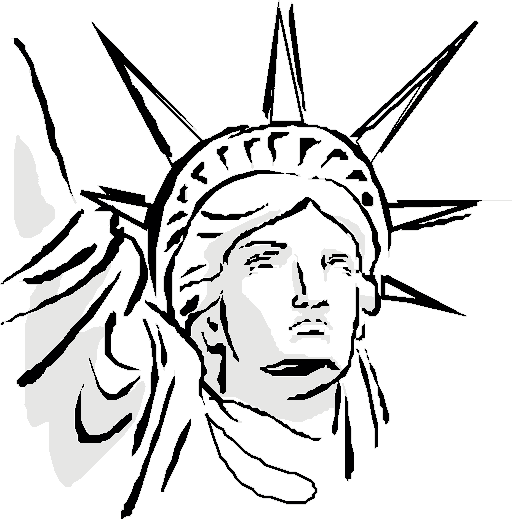 Statue of Liberty coloring ~ Child Coloring