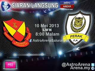 Live Streaming Selangor vs Perak 10 Mei 2013 - Liga Super 2013