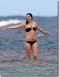 drew barrymore bikini