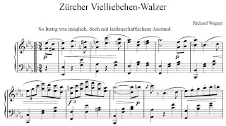 Richard Wagner: Züricher Vielliebchen-Walzer. 1854