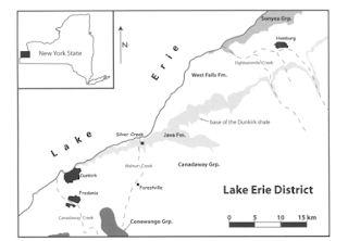 History of Oil Finders Friday: Dunkirk Black Shale Gas Well, 1825, in Fredonia, New York