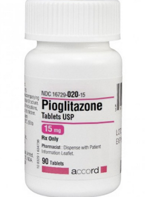 دواء بيوغليتازون Pioglitazone لعلاج مرض السكري