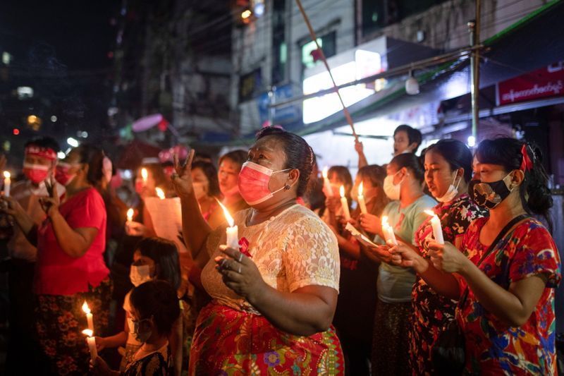 Myanmar continues to cut off the internet and bans more media as protests continue