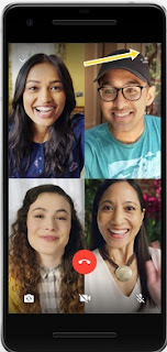 cara video call grup 4 orang di WhatsApp