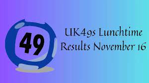 LUNCHTIME RESULTS