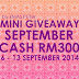 Mini GA September Cash RM300 by Emas Putih