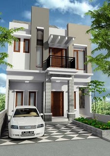 8 Model Desain Rumah Type 36 2 Lantai Terbaru