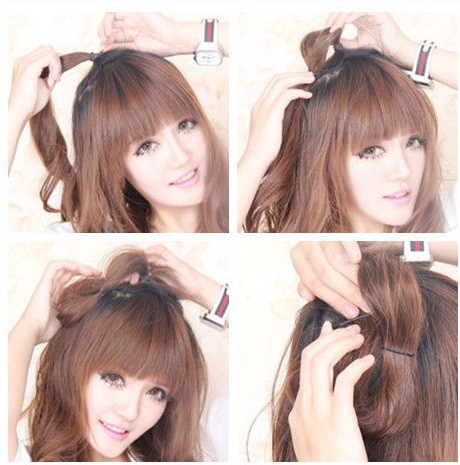 cute awesome Gaya Rambut  Cute Ala Korea  Jepang Buat Cewek 