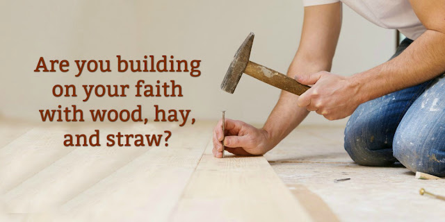 Let's not miss the important warning in this passage about the way we "build" our faith. #BibleLoveNotes #Bible