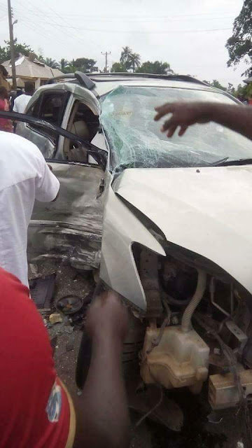 Beautiful young pregnant woman killed in car accident in Imo State (photos)