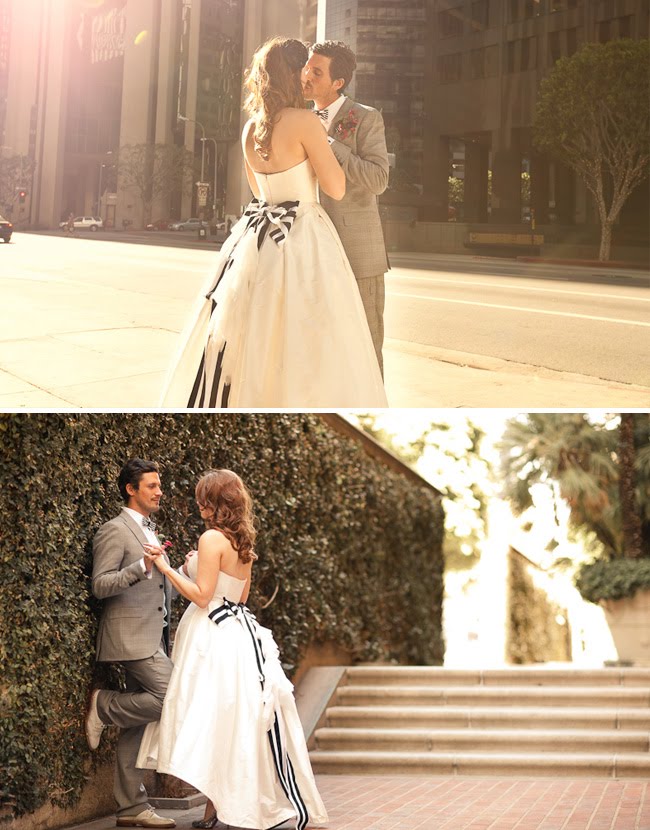 black and white paris wedding dresses
