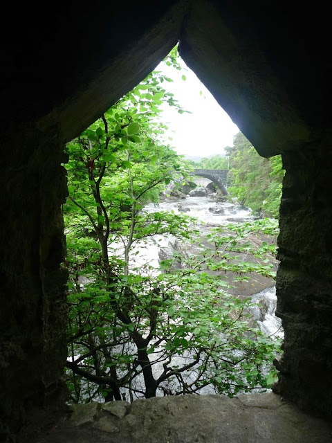 Loch Ness Holiday Lodges and Invermoriston Falls.