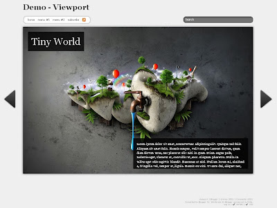 viewport blogger theme