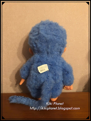 kiki monchhichi colori bleu foncé roi vintage collection rare blue