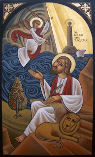 St. Mark and miracle of lion 