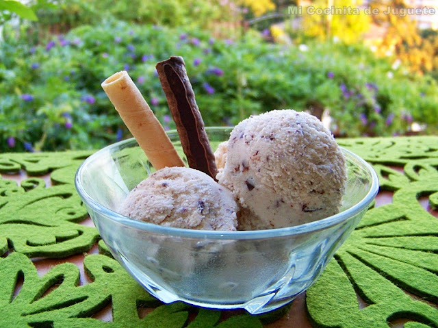 Helado de Stracciatella