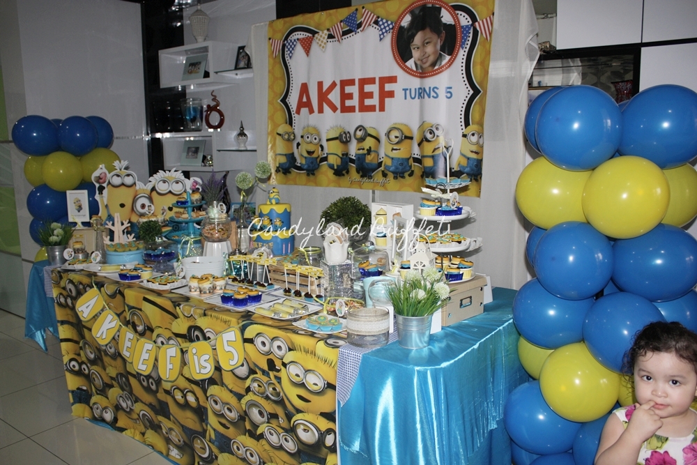 Candy Buffet Kota  Kinabalu  Sabah Minion Birthday Theme