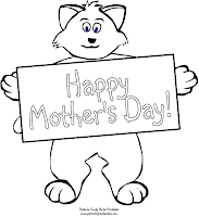 Download Mother's Day Coloring Pages