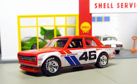 Hot Wheels Vintage Racing John Morton's BRE Datsun Bluebird 510