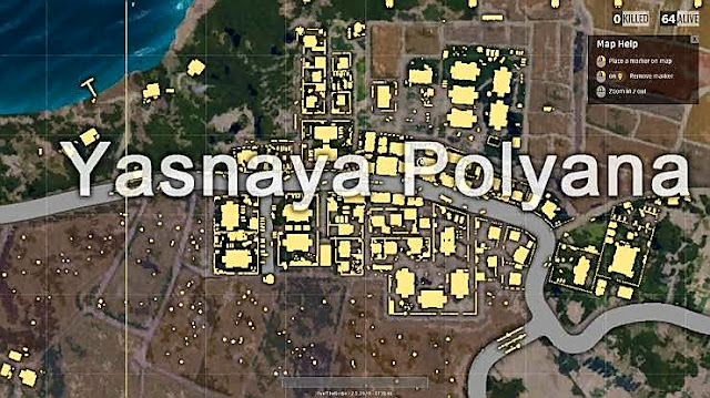 Yasnaya Polyana Map