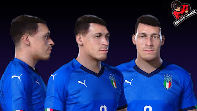 PES 2021 Faces Andrea Belotti by Prince Hamiz