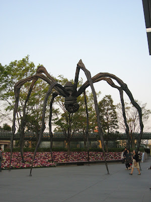 Spider Statue Mori Building Tokyo