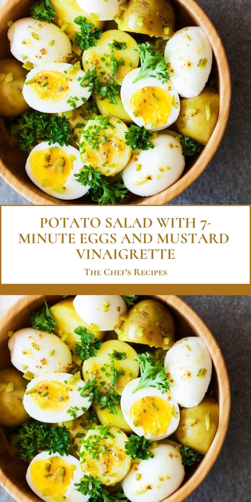 POTATO SALAD WITH 7-MINUTE EGGS AND MUSTARD VINAIGRETTE