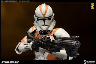 Sideshow Collectibles 1/6 Scale Star Wars 12" Clone Trooper 212th Attack Battalion Figure