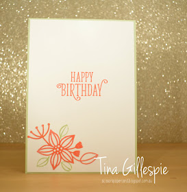 scissorspapercard, Stampin' Up!, Art With Heart, Colour Creations, Happy Birthday Gorgeous, Delightfully Detailed LCP, Subtle 3DTIEF