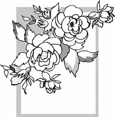 flower coloring pages