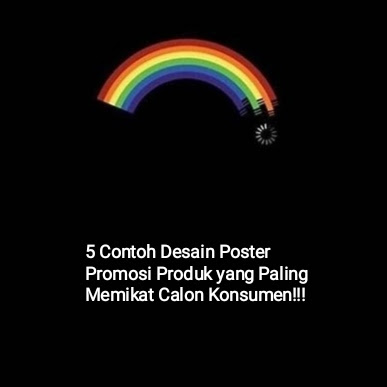 Contoh Poster Promosi Produk