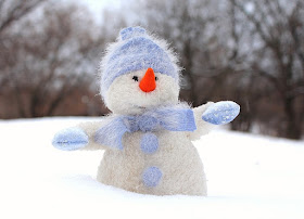 Easy and Fun Ideas for A December Daisy Troop Party-Make a Sock Snowman
