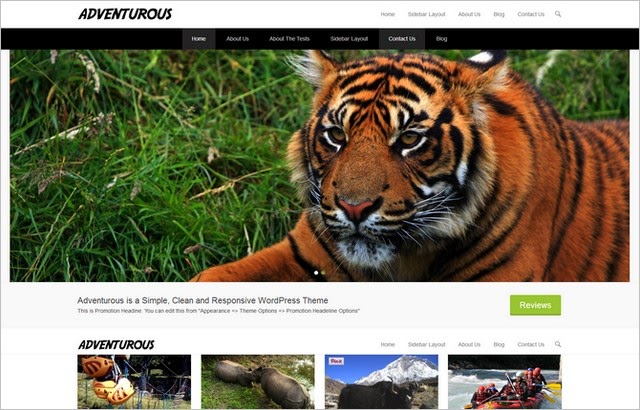 Wildlife Theme For WordPress