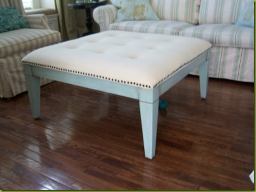 tufted table