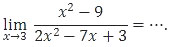 Limit fungsi aljabar, soal no. 19 matematika IPS UN 2019