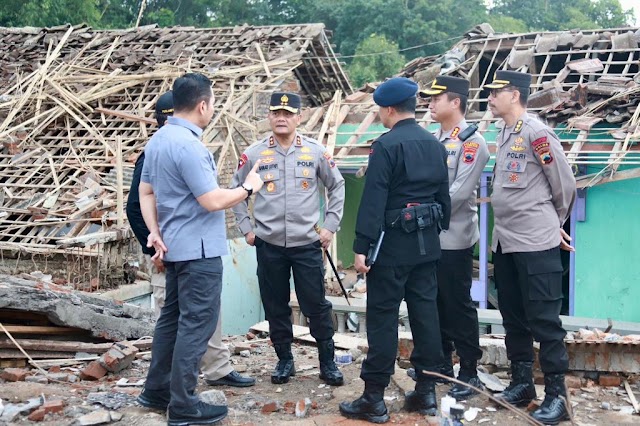 Ledakan Mercon, Satu Korban Tewas dan 11 Rumah Rusak