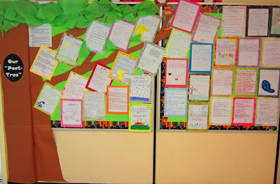 photo of Poet-Tree bulletin board @ Runde's Room