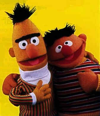 Anti-Gay Attack by Real Life Bert and Ernie from Sesame Street