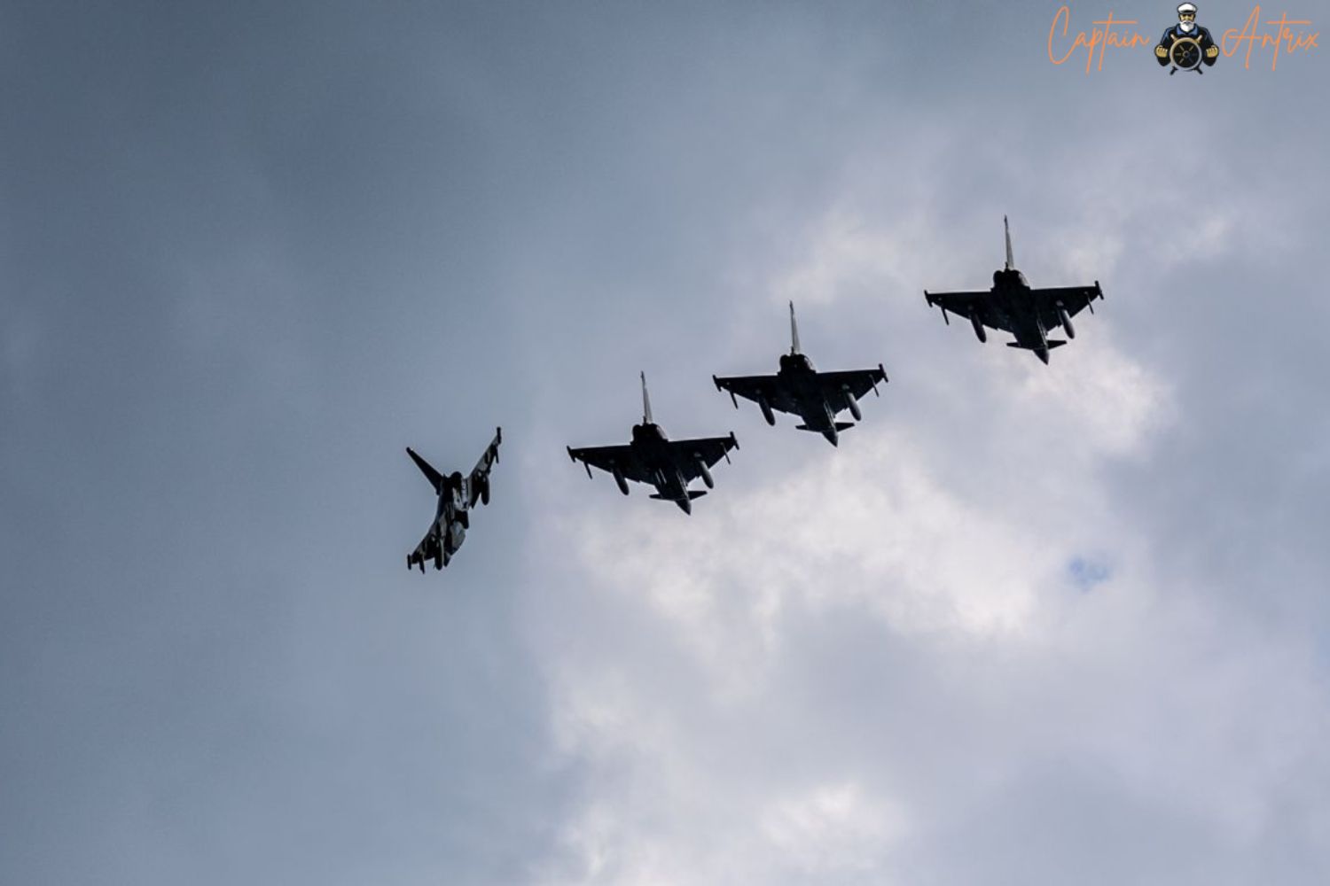 RAF Eurofighter Typhoon Squadron Lands in Romania