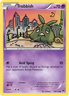 Trubbish BREAKpoint Pokemon Card