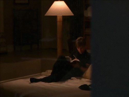 ryan atwood studying pool house the oc