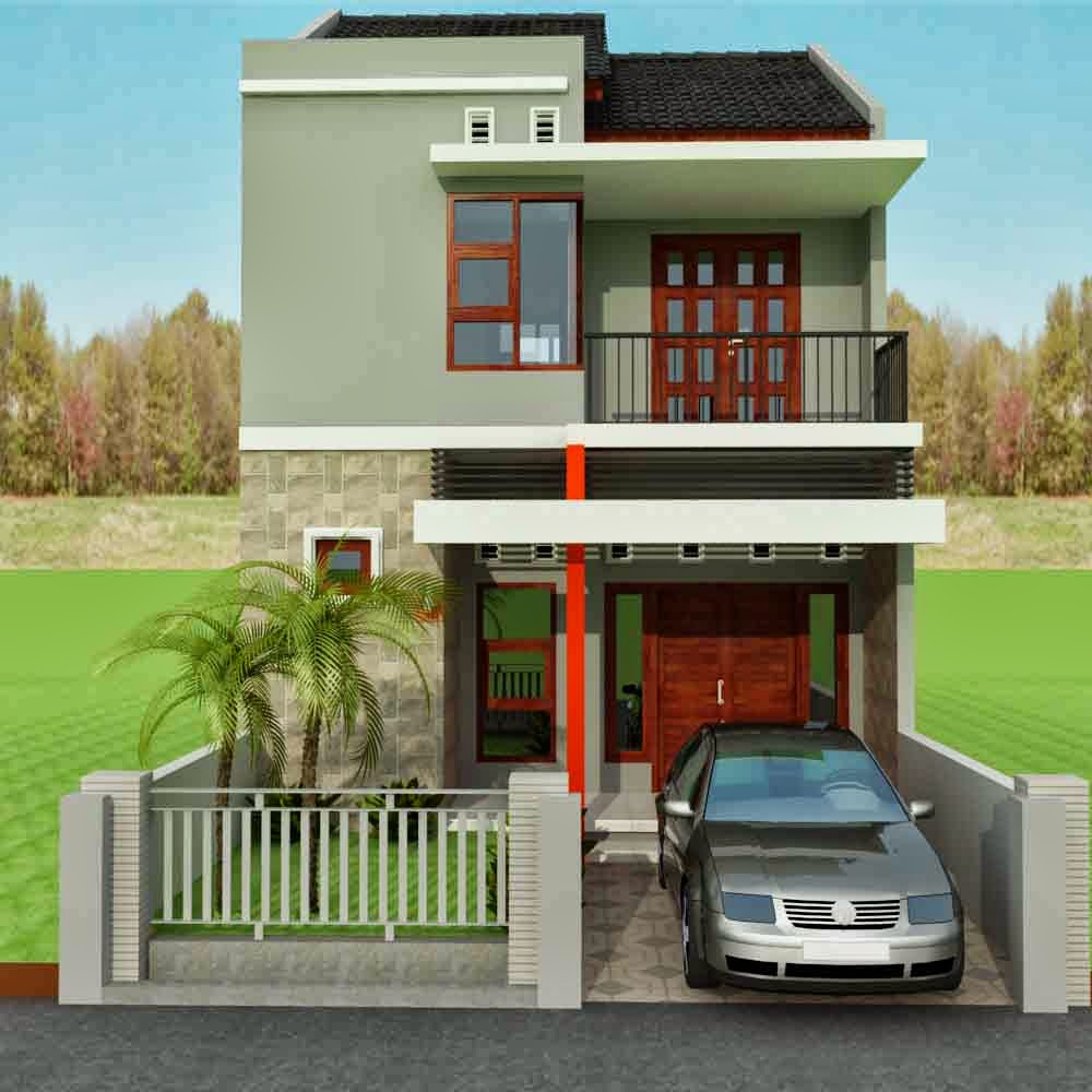 Rumah minimalis 2 lantai type 36  rumah minimalis 2014