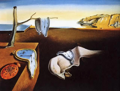 Salvador Dalí, La persistencia de la memoria, 1931;  24 x 33 cm; oil in canvas; Museum of Modern Art, New York City