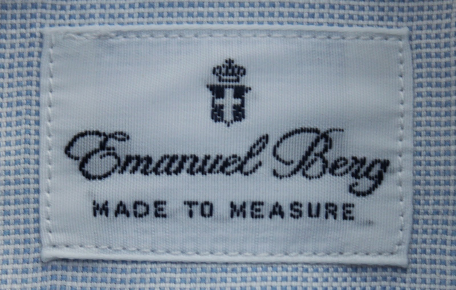 Emanuel Berg dress shirt