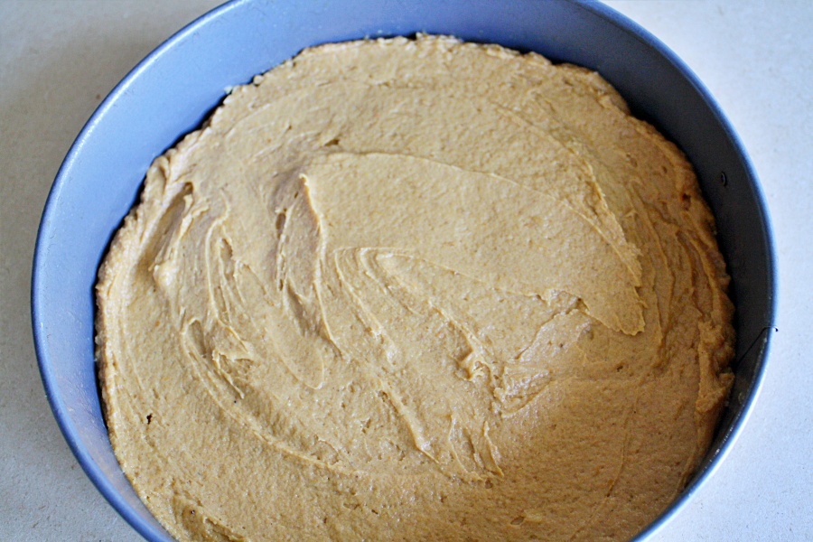 pumpkin coffee cake batter