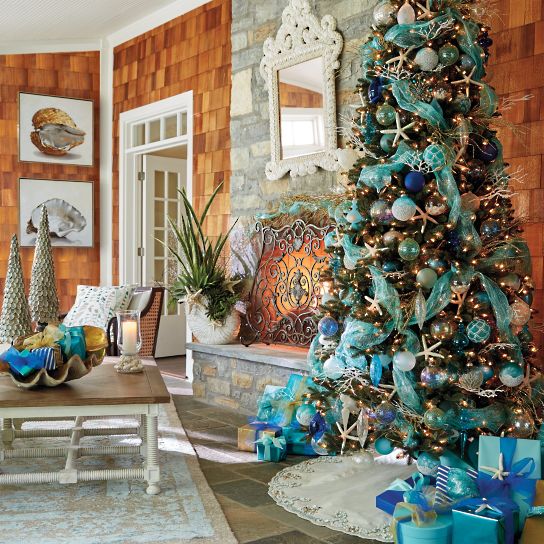 Seaside Decor inspiration for Christmas