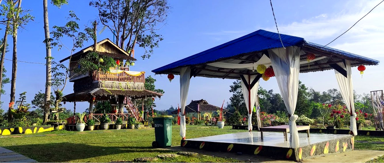 Taman Bunga Dan Outbond Jerora- Sintang, Wisata Kalimantan Barat