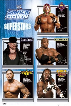 wrestlers.
